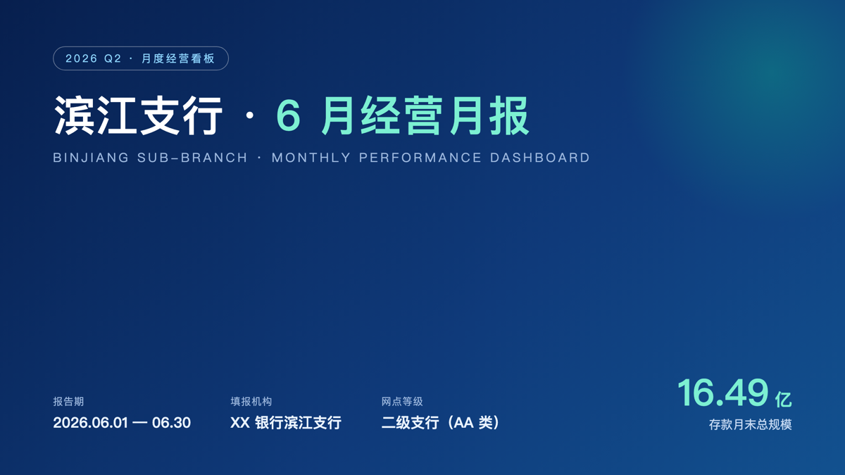 月报PPT